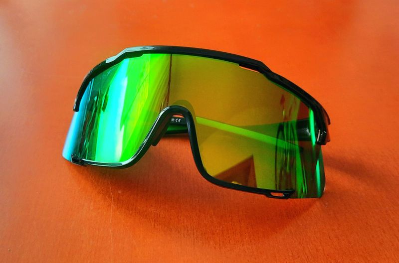 Kellys sluneční brýle DICE, Shiny Black-Lime