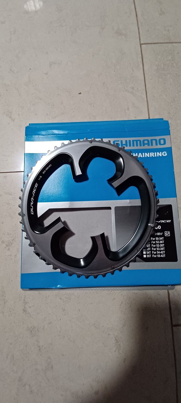 Převodníky Shimano Dura-Ace 53t a36t za 3 200 Kč | Cyklobazar.cz