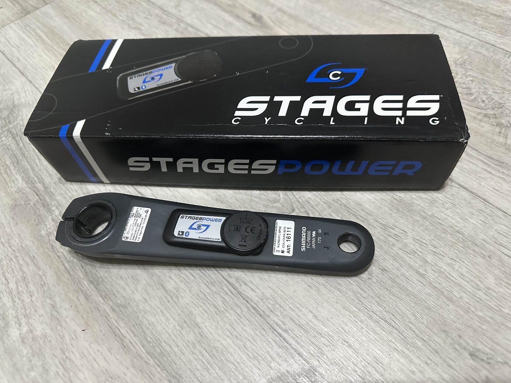 Wattmetr Shimano Ultegra R8000 Stages Gen 3, 170 mm | NazdarBazar