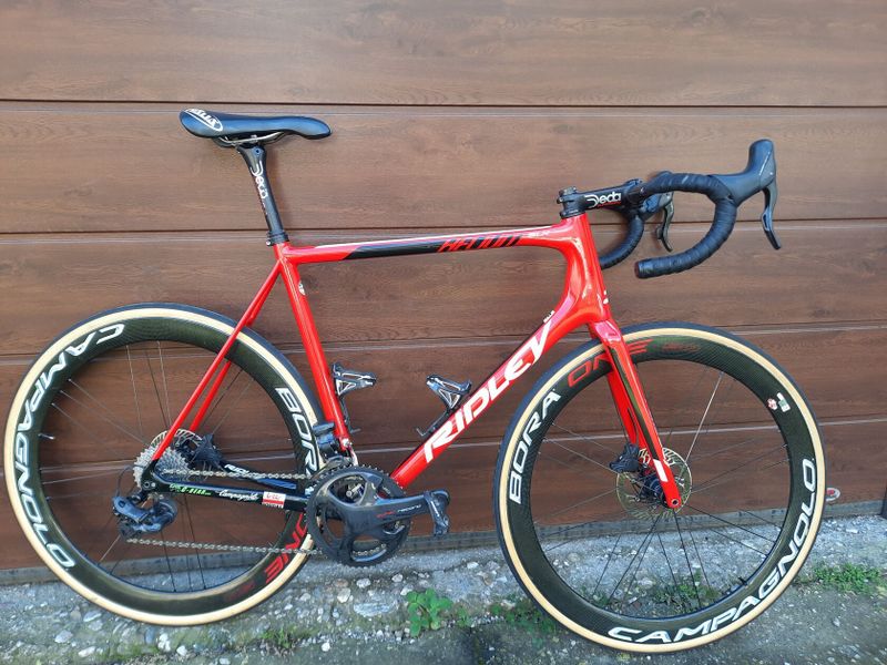 Ridley Helium SLX, Super Record EPS by Lotto Soudal