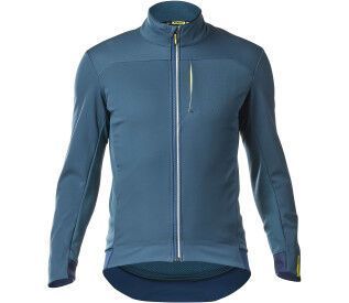 Zimní cyklistická bunda Mavic Essential Softshell Jacket - majolica blue