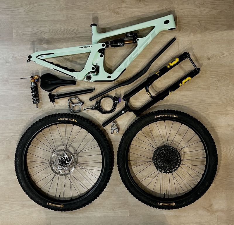 YETI SB160, turq, vel.: M, custom build