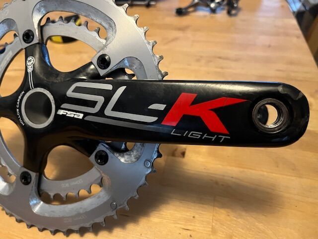 Kliky FSA SL-K Light BB30, 172.5mm, 39/53T, 130BCD