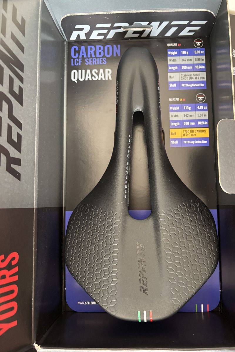 6 Silniční / MTB sedlo Selle Repente Quasar - 170g