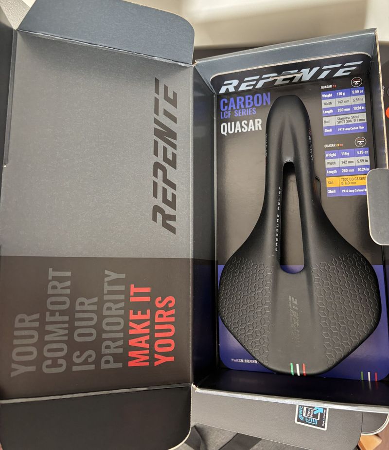 6 Silniční / MTB sedlo Selle Repente Quasar - 170g