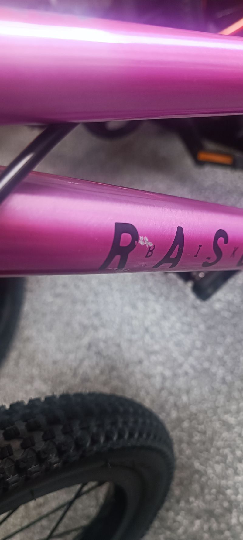 RASCAL BIKES - 14" růžová