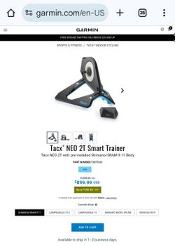 Tacx Flux 2 / Tacx neo 2T