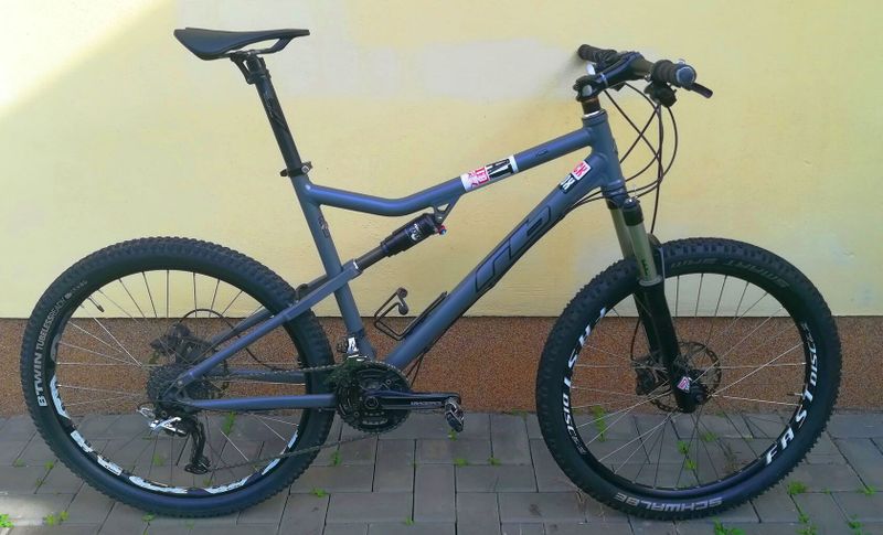 Prodám celoodpružené kolo Race Bike 26" vel. XL - zakázkový model 