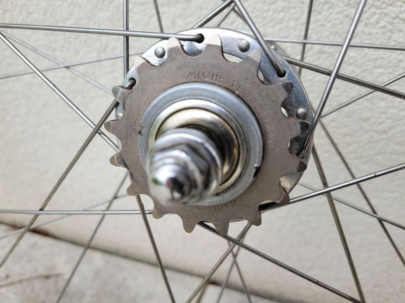 Dráhová kola Campagnolo Record High Flange - Nisi ráfky.