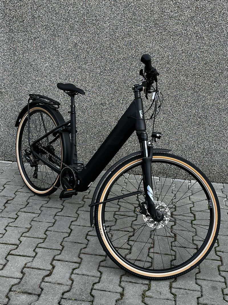 Elektrokolo Rock Machine Crossride INT e450 Touring/Matte Black/Grey vel.L