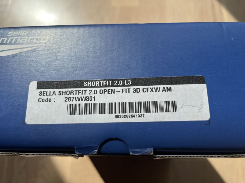 Prodám nové sedlo Selle San Marco Shortfit 2.0 3D Open-Fit Carbon FX, šíře 155 mm