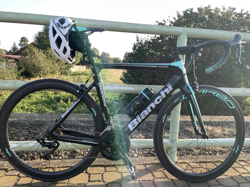 Bianchi Aria 105 s wattmetrem