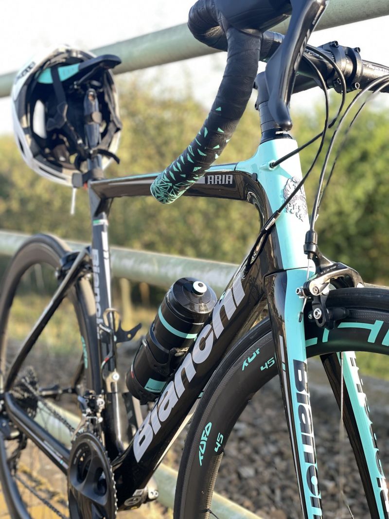 Bianchi Aria 105 s wattmetrem