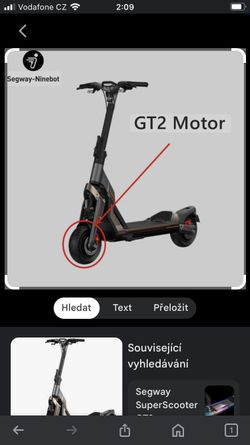 Elektrokolobezka Segway gt2