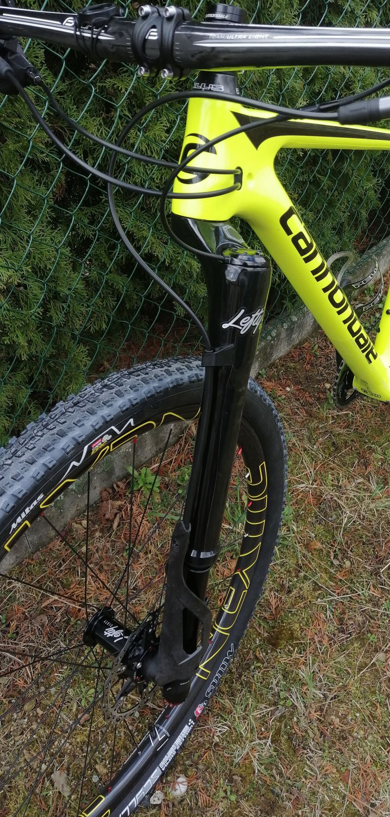 Cannondale F-Si + Lefty Ocho (karbonový rámový set)