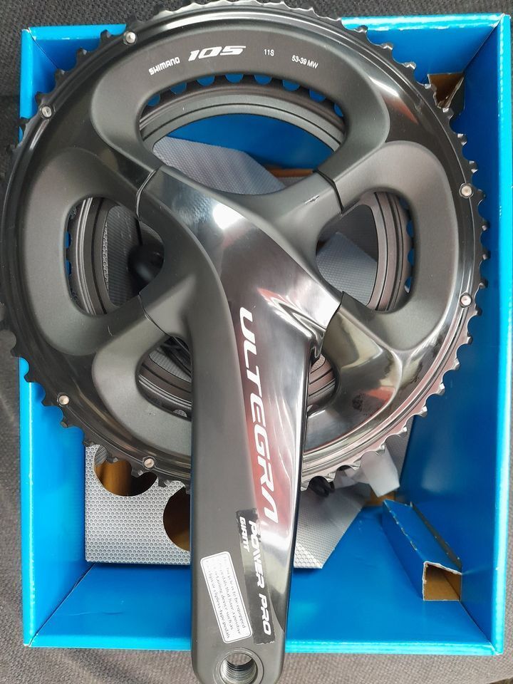 Nové. Shimano Ultegra R8000 53/39 170 Giant PowerPro powermetr.