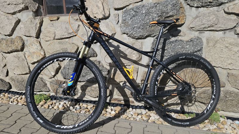 Horské MTB kolo Maxbike TANA 29", po investicích, nové pláště