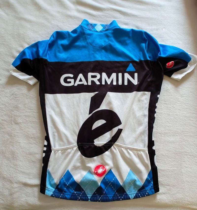 Dres, trikot Castelli Garmin