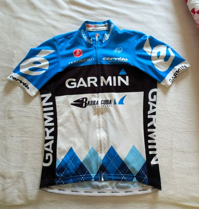 Dres, trikot Castelli Garmin