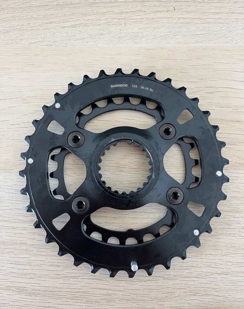 Převodníky Shimano 12sp CR M75 36z a 26z