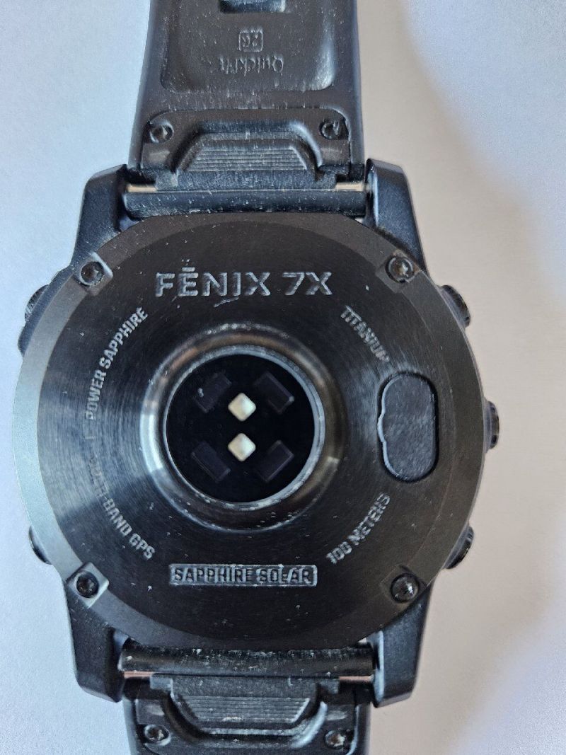 GARMIN FENIX 7X - Sapphire Solar, Black DLC Titanium