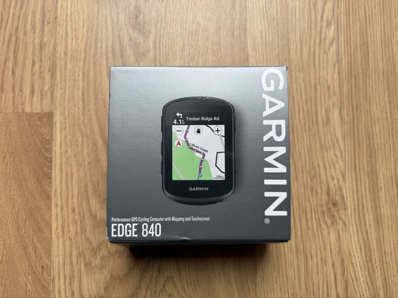 Garmin EDGE 840 + CZ TOPO V5 - nepoužítá nová NAVIGACE 