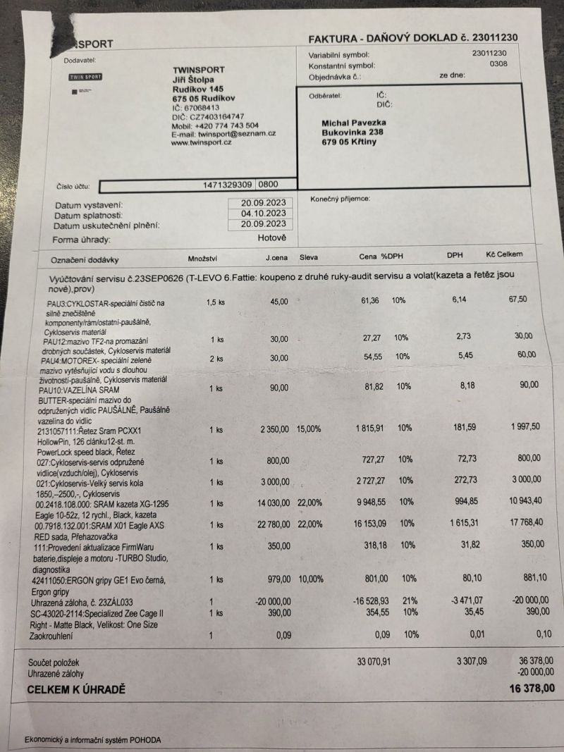 Elektrokolo Specialized Turbo Levo vel. L