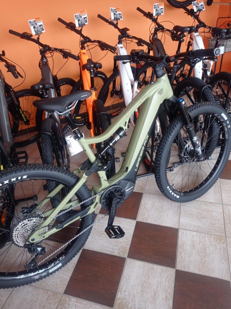 eMTB Leader Fox Argus, motor Panasonic,836Wh baterie, NOVÉ