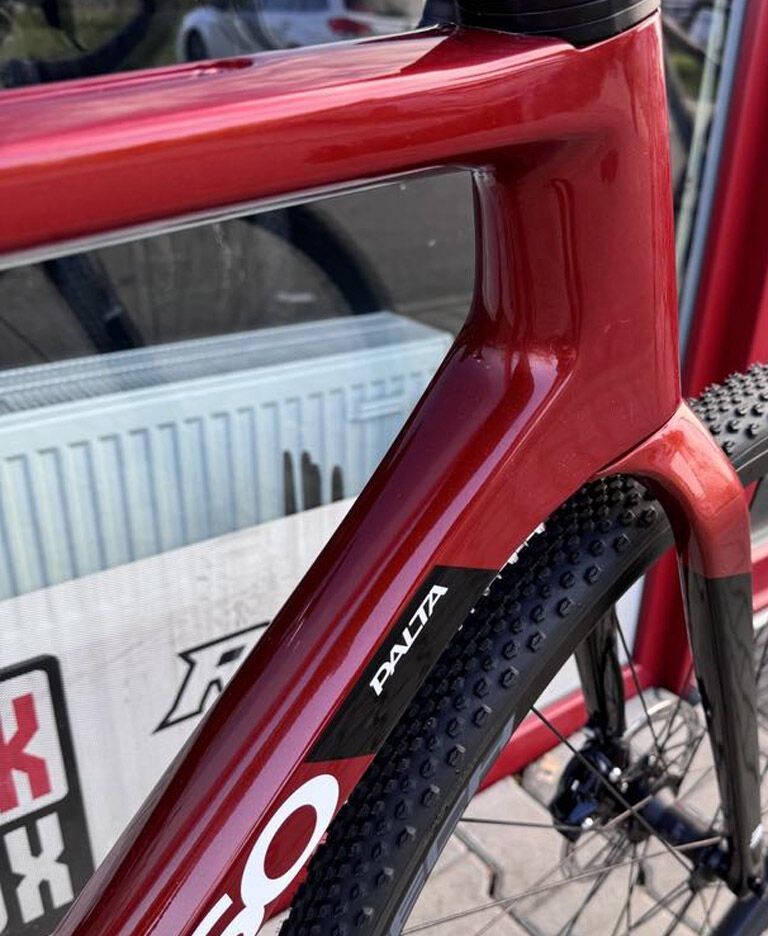 🔥🔥 SLEVA 45.000 Kč 🔥🔥 BASSO PALTA, CANDY RED, SRAM RIVAL ETAP AXS XPLR, MICROTECH MX25