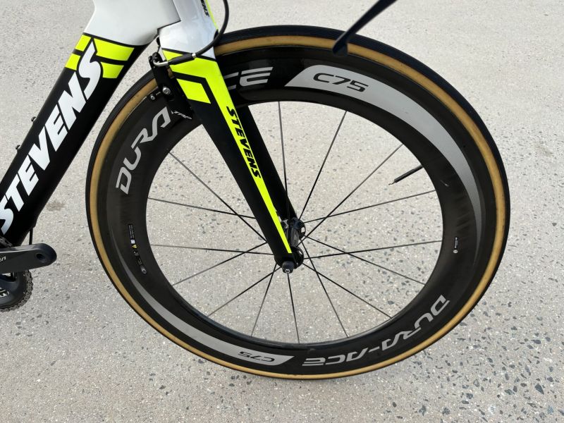 STEVENS SUPER TROFEO - exkluzivní speciál proti času - Shimano di2 2x11 - karbonový disk - vel. 53