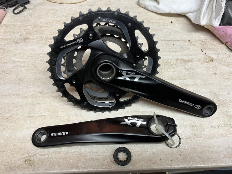 Kliky Shimano XT FC-M8000 180mm!! včetně trojpřevodníku