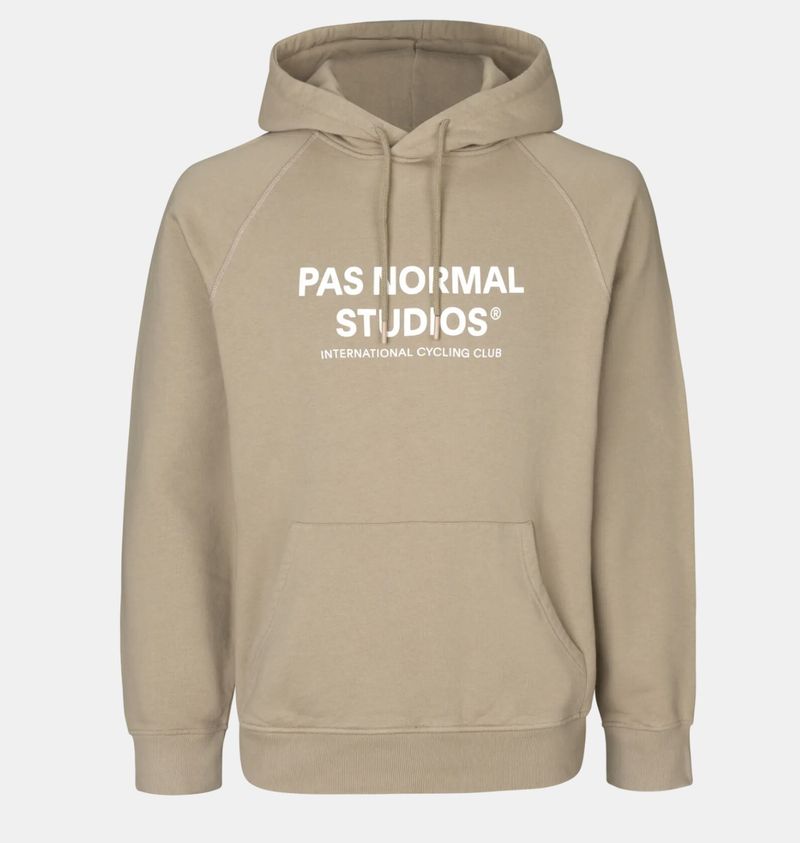 PNS Off-Race Logo Hoodie — Beige