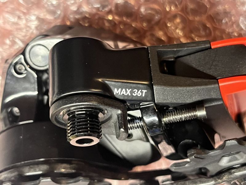 Přehazovačka Sram RED D1 eTap AXS 12s, max.36z, nová