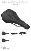 Sedlo Ergon SR Allroad Core Pro Men - stealth 152mm, titanové lyžiny