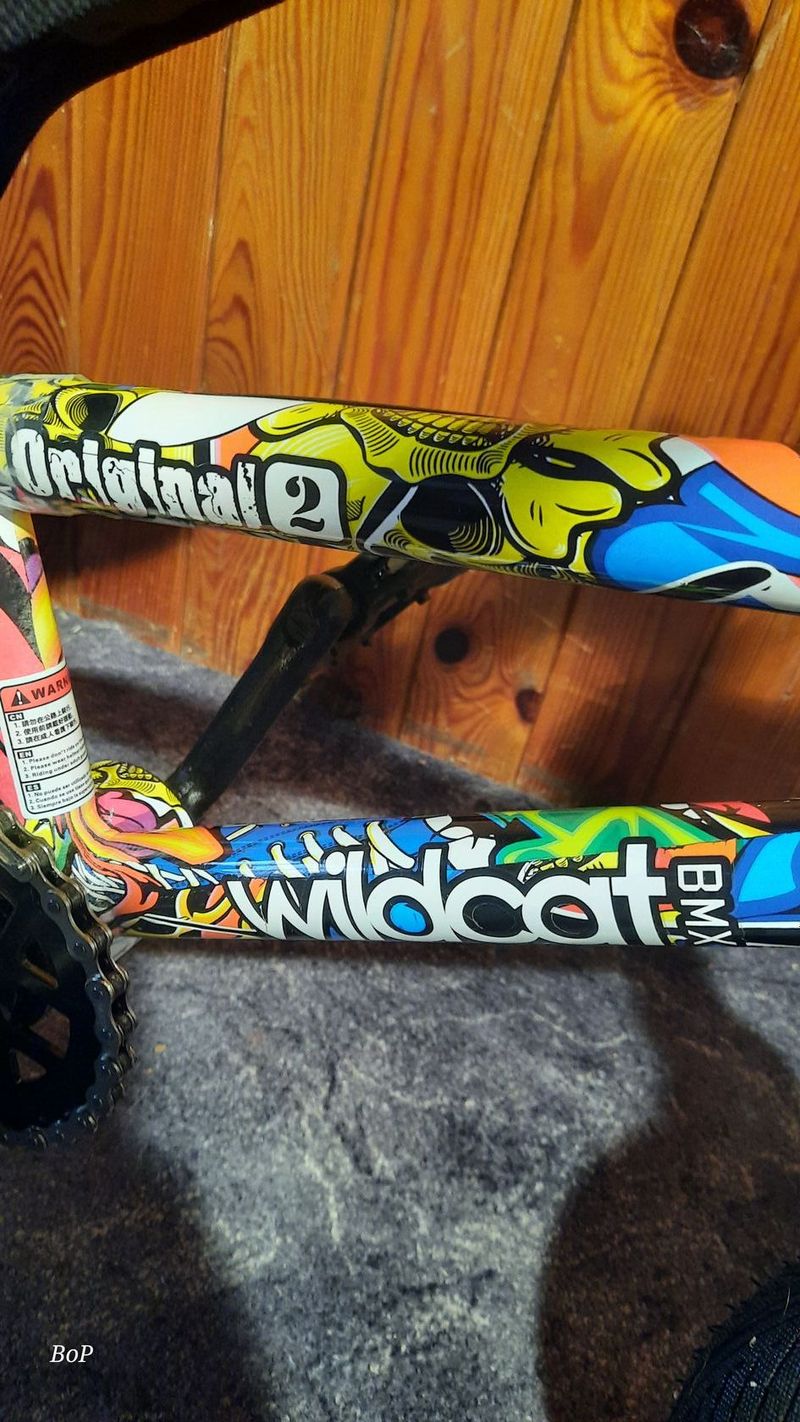 Mini BMX Wildcat Original 2 s brzdou + pegy ZDARMA