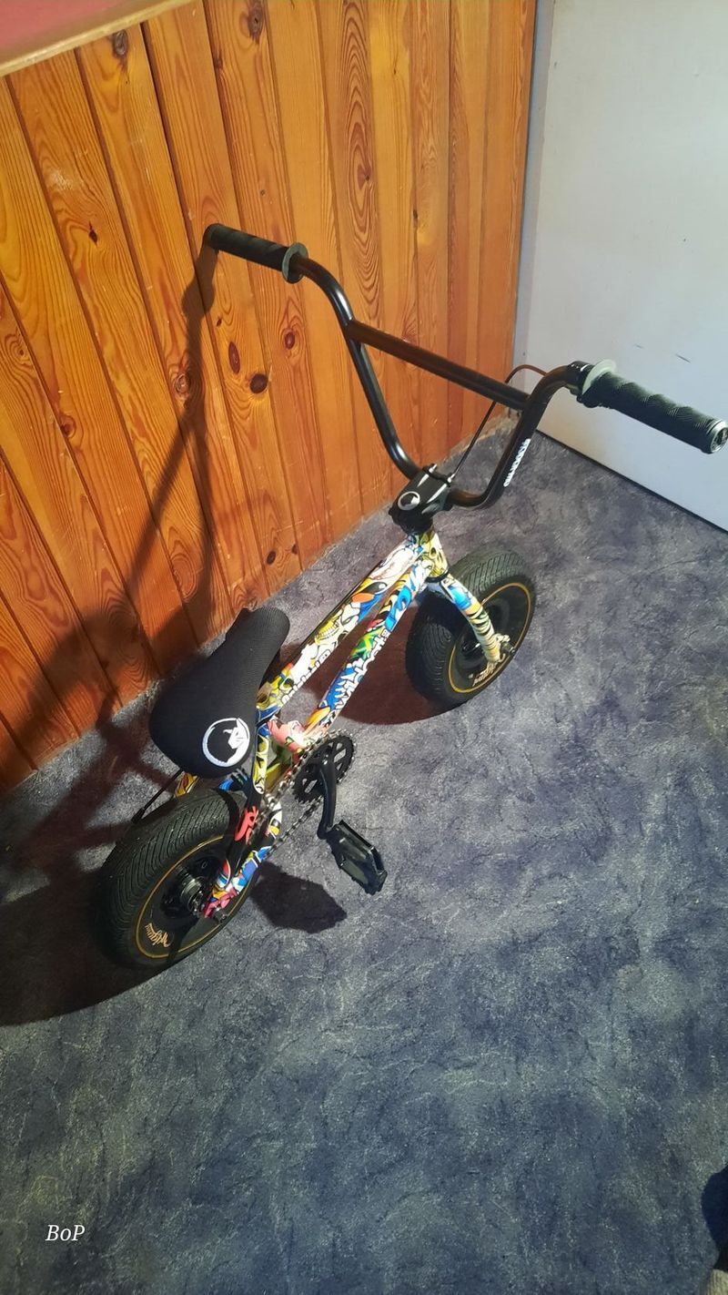 Mini BMX Wildcat Original 2 s brzdou + pegy ZDARMA