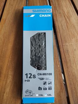 Řetěz SHIMANO CN-M6100 12s 126 článků + spojka