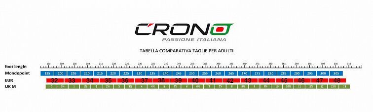 Tretry Crono MTB CX2 Red,vel.43