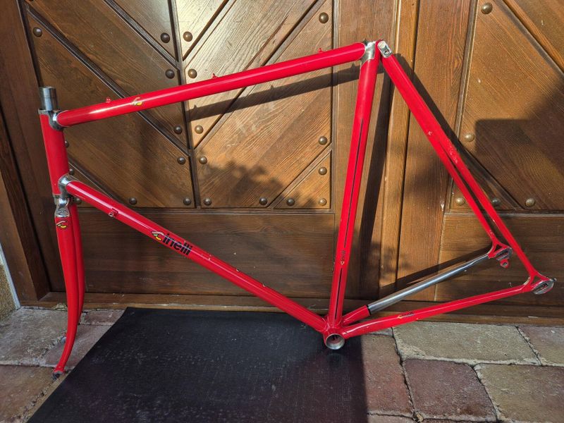 Rámová sada Cinelli Super Corsa Ferrari red