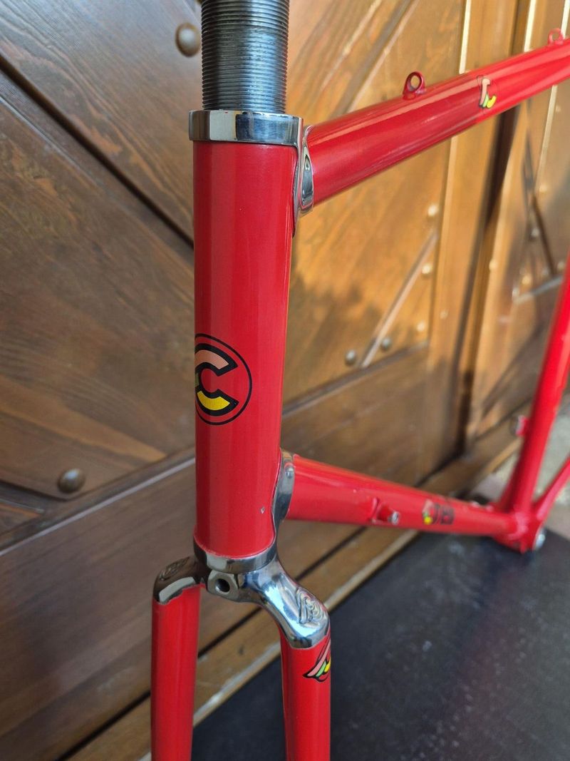 Rámová sada Cinelli Super Corsa Ferrari red