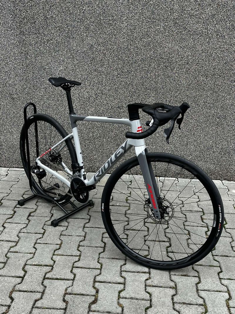 Allroad kolo RIDLEY GRIFN Rival Etap AXS Elephant Grey/Red/Battle Ship Grey -vel.S