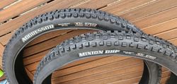 Set mtb pláštů MAXXIS Minion DHF/ Aggressor EXO TR 29x2.50WT – DEMONTÁŽ