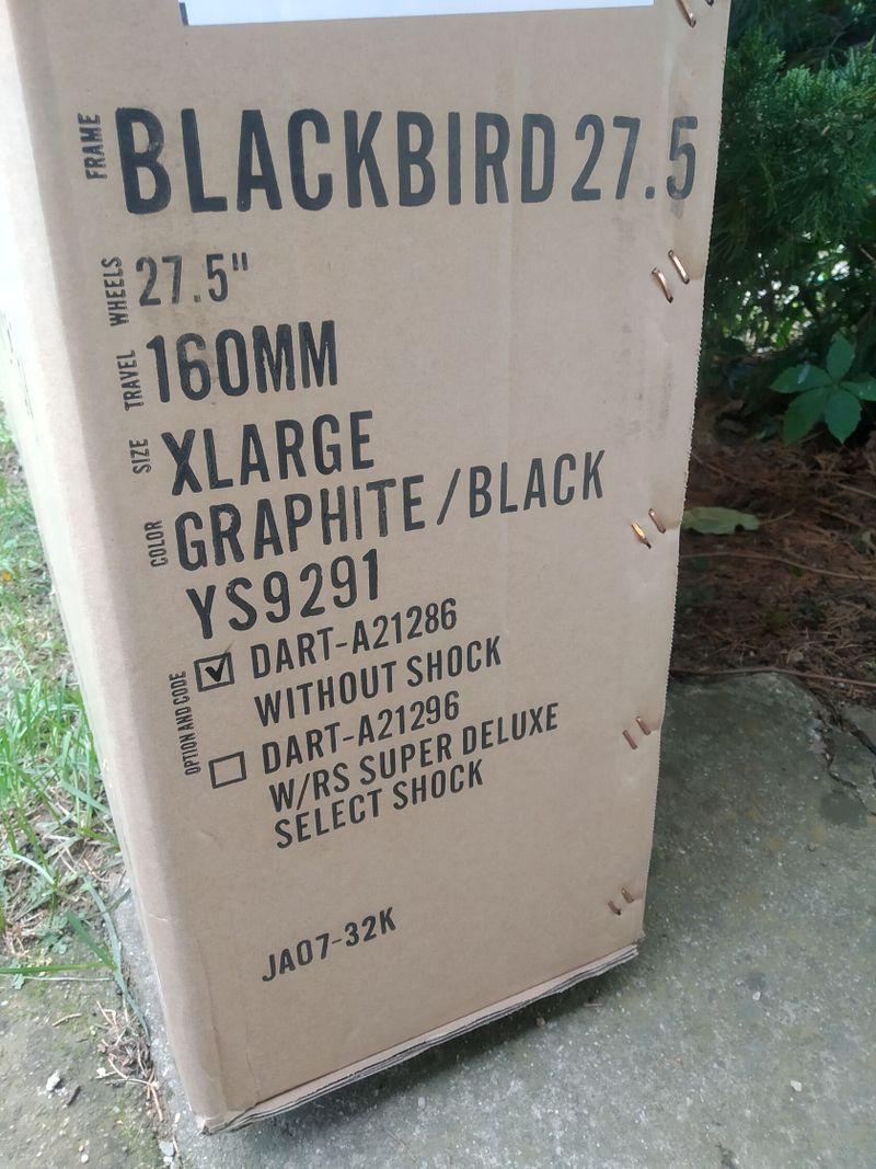 Dartmoor Blackbird 27,5" XL BEZ TLUMIČE