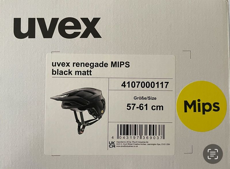 Uvex Renegade MIPS / vel. 57-61 + čelovka