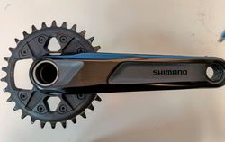 Nové MTB kliky Shimano Deore FC-MT611-1, 170 mm, 12s, 30z