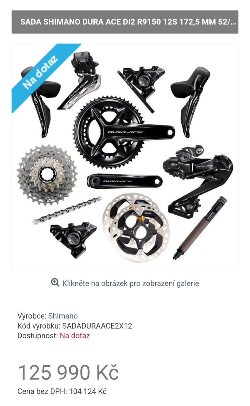 PROFI SILNIČNÍ SET - RÁM RIDLEY HELIUM, KARBONOVÁ KOLA DT SWISS, SADA DURA ACE. PC=280.000,-