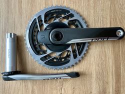 SRAM RED AXS kliky a převodníky s měřičem výkonu (powermeter) 2x12s