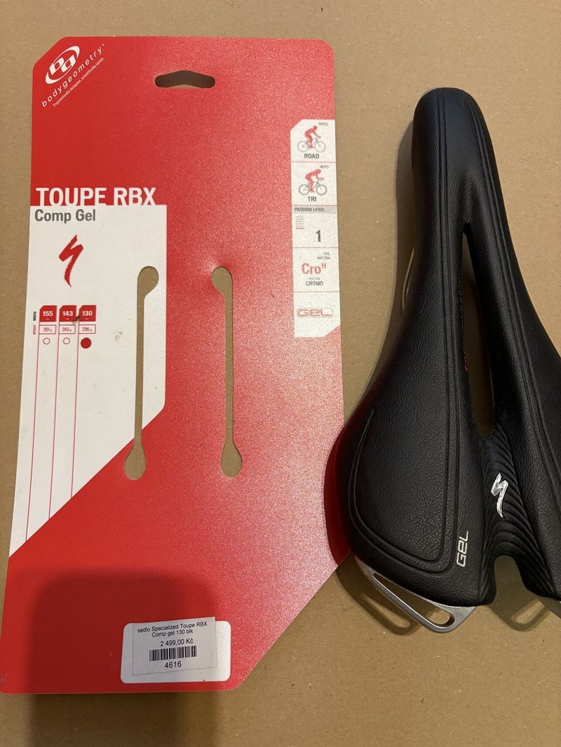 Sedlo Specialized TOUPE RBX COMP GEL