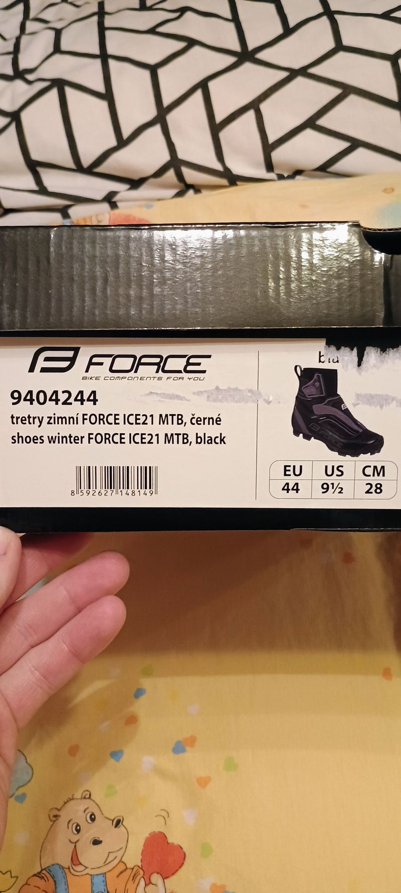 Zimní tretry Force ICE21 mtb 