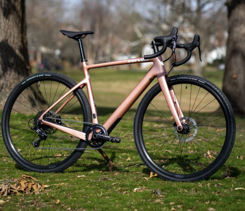 Cervélo Aspero Apex 1 - rose champagne vel 54 (cca 168 - 178cm postavy)